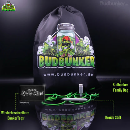 BudBunker Big Daddy Vorratsglas + Bluetooth-Hygrometer