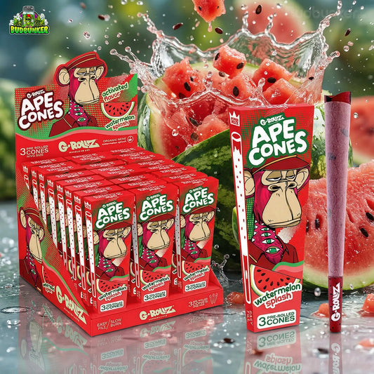 G-Rollz Ape Cones Watermelon Splash: 3er Pack mit Klick-Tip