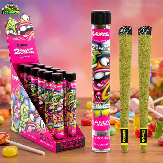 G-Rollz Candy Crunched Terpen Cones 2er im Glasröhrchen