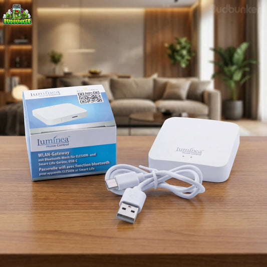 Luminea WLAN-Gateway: Smart Life/Tuya BT-Mesh