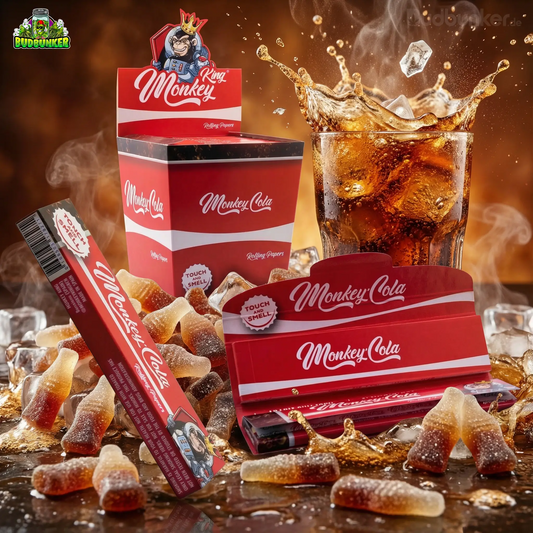 Monkey King Red Cola: Smell Papers KS Slim + Tips