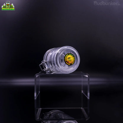 BudBunker Tiny Cousin: Mini Vorratsglas to go mit Gravur